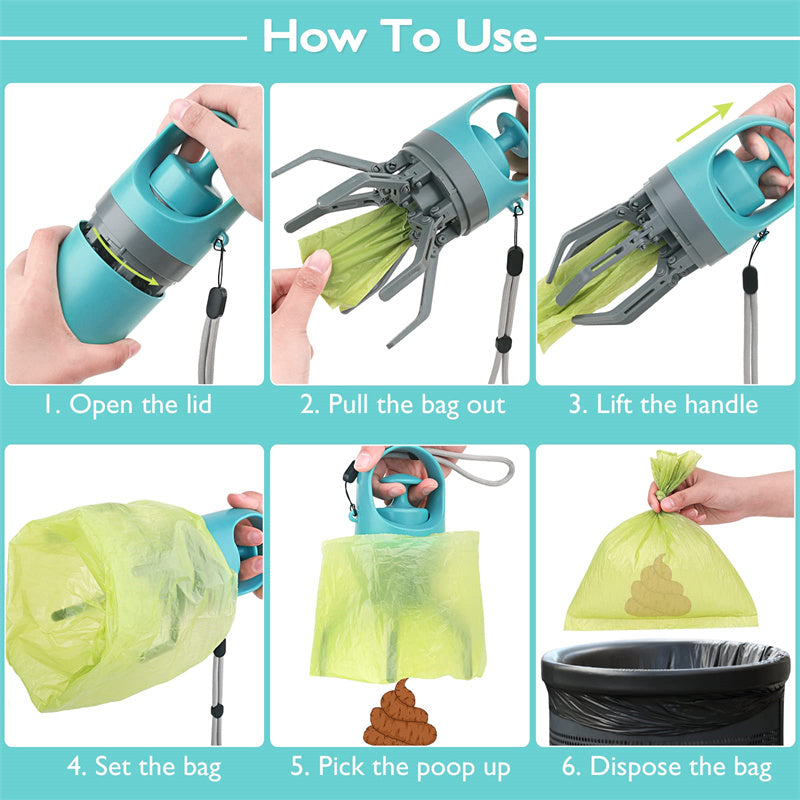 Claw poop scooper
